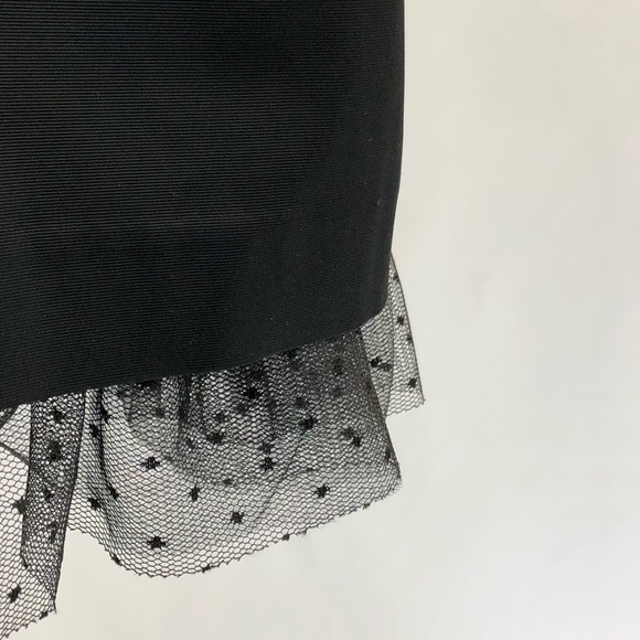 J Crew Long Sleeve Sheath Dress w Tulle Trim NEW - Picture 4 of 7